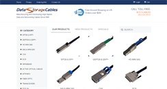 Desktop Screenshot of datastoragecables.com